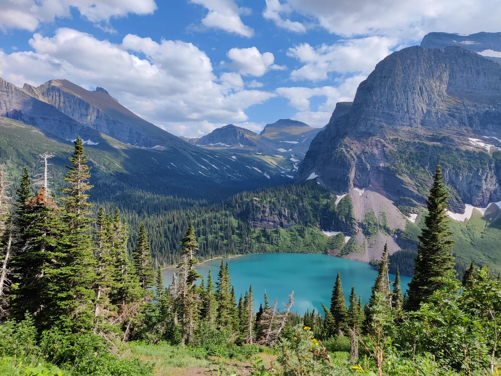 Mountain lake in Montana